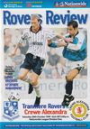 Tranmere Rovers v Crewe Alexandra Match Programme 1999-10-30