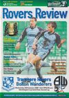 Tranmere Rovers v Bolton Wanderers Match Programme 2000-01-26