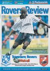 Tranmere Rovers v Walsall Match Programme 2000-03-25