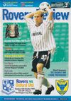 Tranmere Rovers v Oxford United Match Programme 1999-10-12