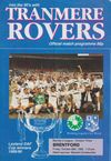 Tranmere Rovers v Brentford Match Programme 1990-10-26