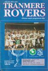 Tranmere Rovers v Exeter City Match Programme 1991-04-20