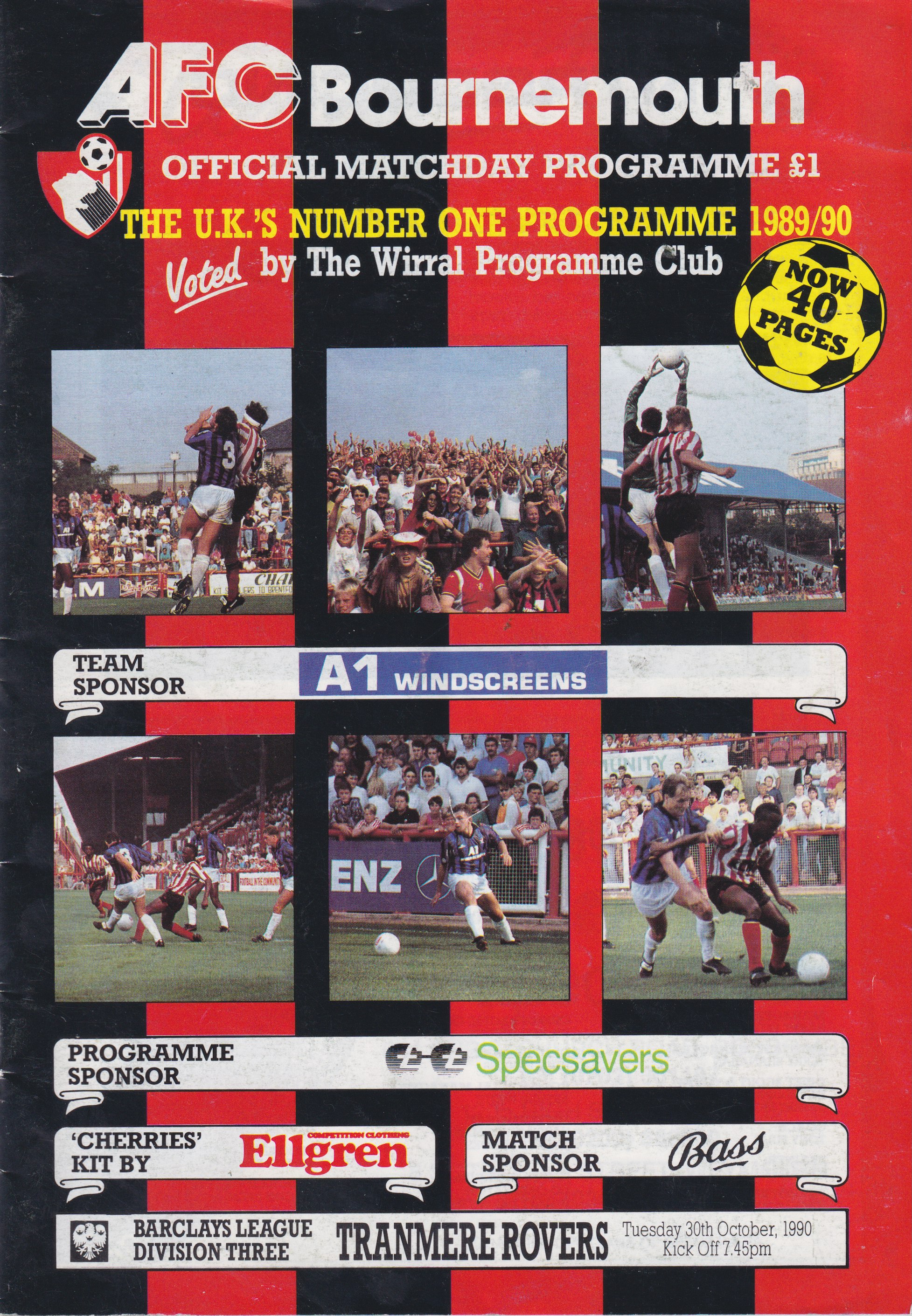 Match Programme