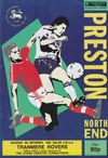 Preston North End v Tranmere Rovers Match Programme 1990-09-08