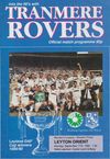 Tranmere Rovers v Leyton Orient Match Programme 1990-09-17
