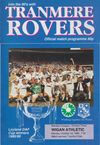 Tranmere Rovers v Wigan Athletic Match Programme 1990-10-01