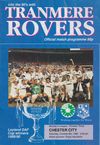 Tranmere Rovers v Chester Match Programme 1990-10-06
