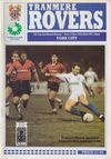 Tranmere Rovers v York City Match Programme 1991-12-17