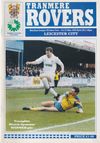 Tranmere Rovers v Leicester City Match Programme 1992-03-27