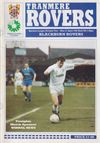 Tranmere Rovers v Blackburn Rovers Match Programme 1992-04-20