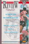 Sunderland v Tranmere Rovers Match Programme 1992-02-11