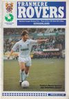 Tranmere Rovers v Sunderland Match Programme 1991-12-26