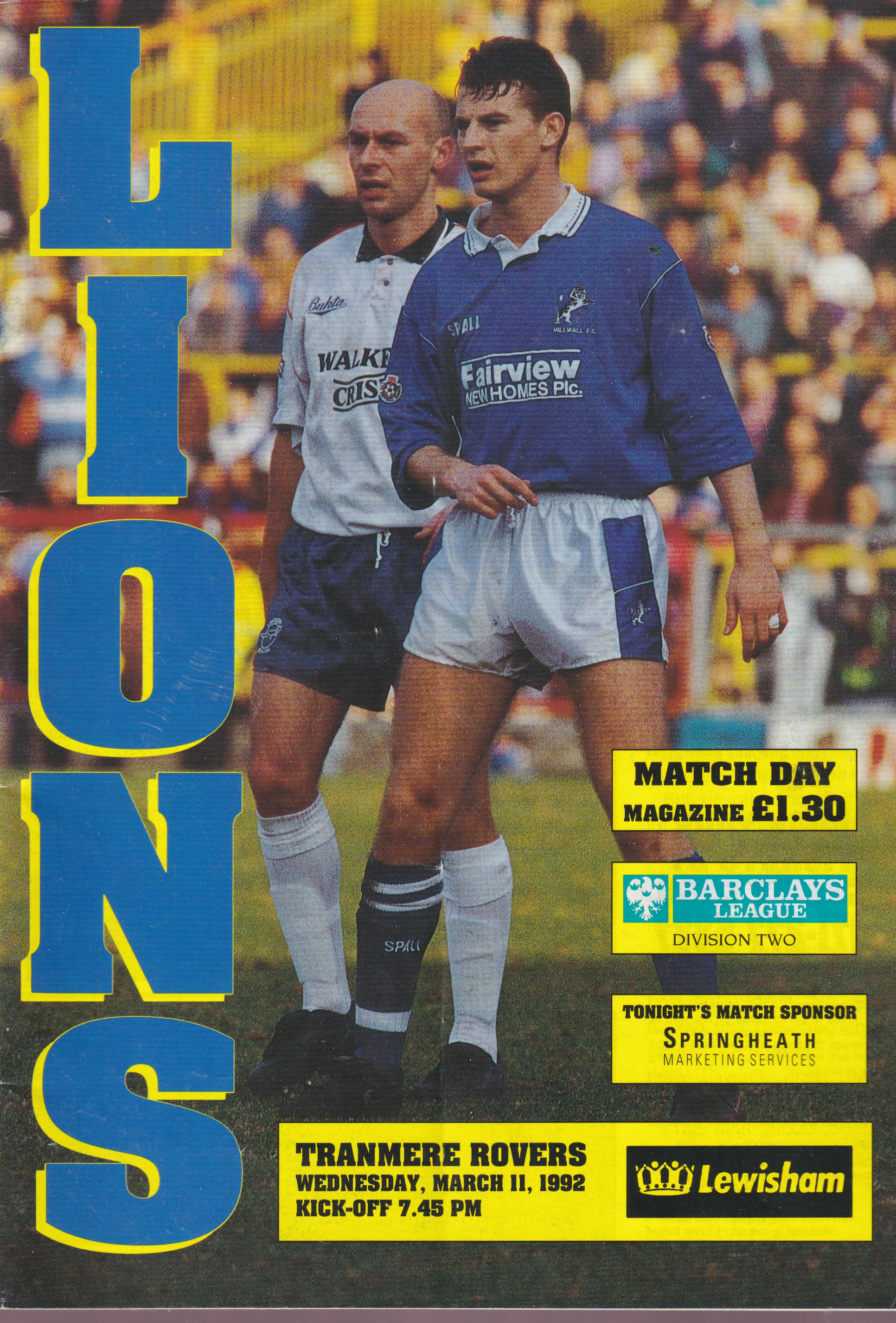 Match Programme