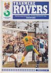 Tranmere Rovers v Watford Match Programme 1992-01-24