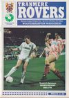 Tranmere Rovers v Wolverhampton Wanderers Match Programme 1992-02-08