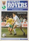 Tranmere Rovers v Nottingham Forest Match Programme 1991-12-10