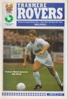 Tranmere Rovers v Millwall Match Programme 1991-11-05