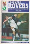 Tranmere Rovers v Chelsea Match Programme 1991-10-08