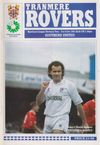Tranmere Rovers v Southend United Match Programme 1991-10-04