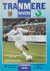 Tranmere Rovers v Peterborough United Match Programme 1992-10-30