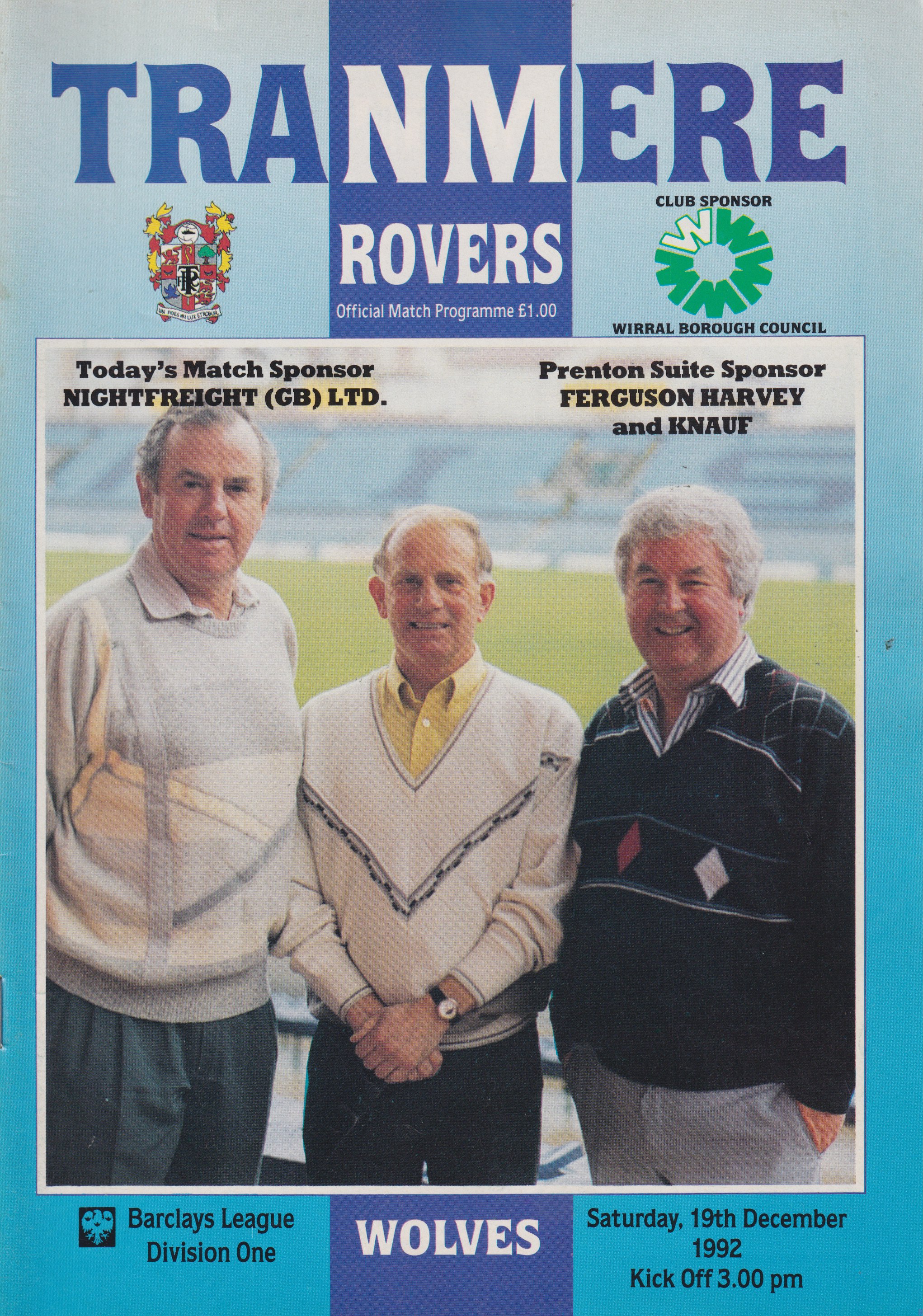 Match Programme