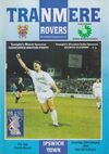 Tranmere Rovers v Ipswich Town Match Programme 1993-01-23