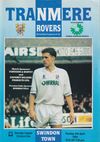 Tranmere Rovers v Swindon Town Match Programme 1993-04-06
