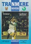 Tranmere Rovers v Barnsley Match Programme 1993-04-12