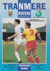 Tranmere Rovers v Swindon Town Match Programme 1993-05-19