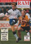 Derby County v Tranmere Rovers Match Programme 1992-11-28