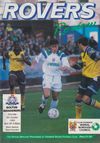Tranmere Rovers v Bolton Wanderers Match Programme 1993-10-09