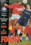 Nottingham Forest v Tranmere Rovers Match Programme 1993-10-16
