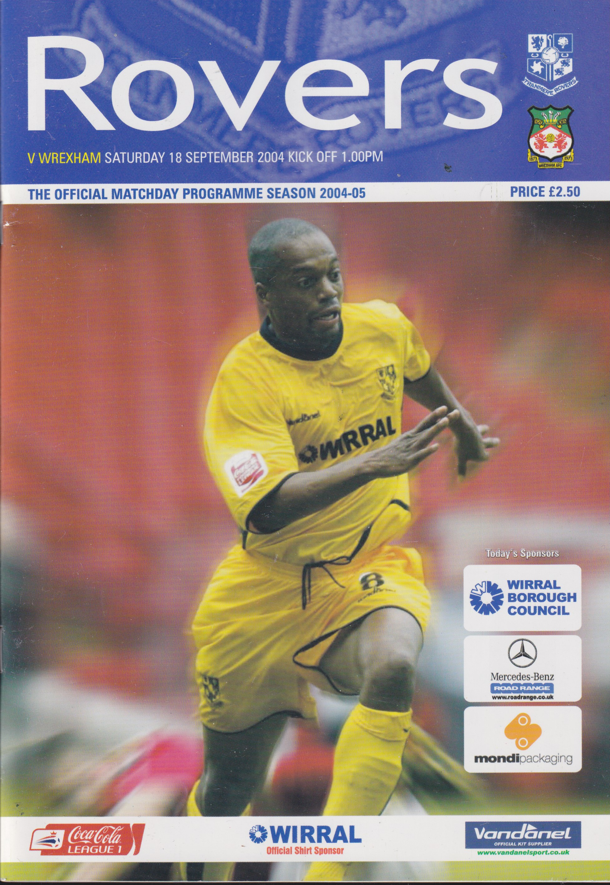 Match Programme