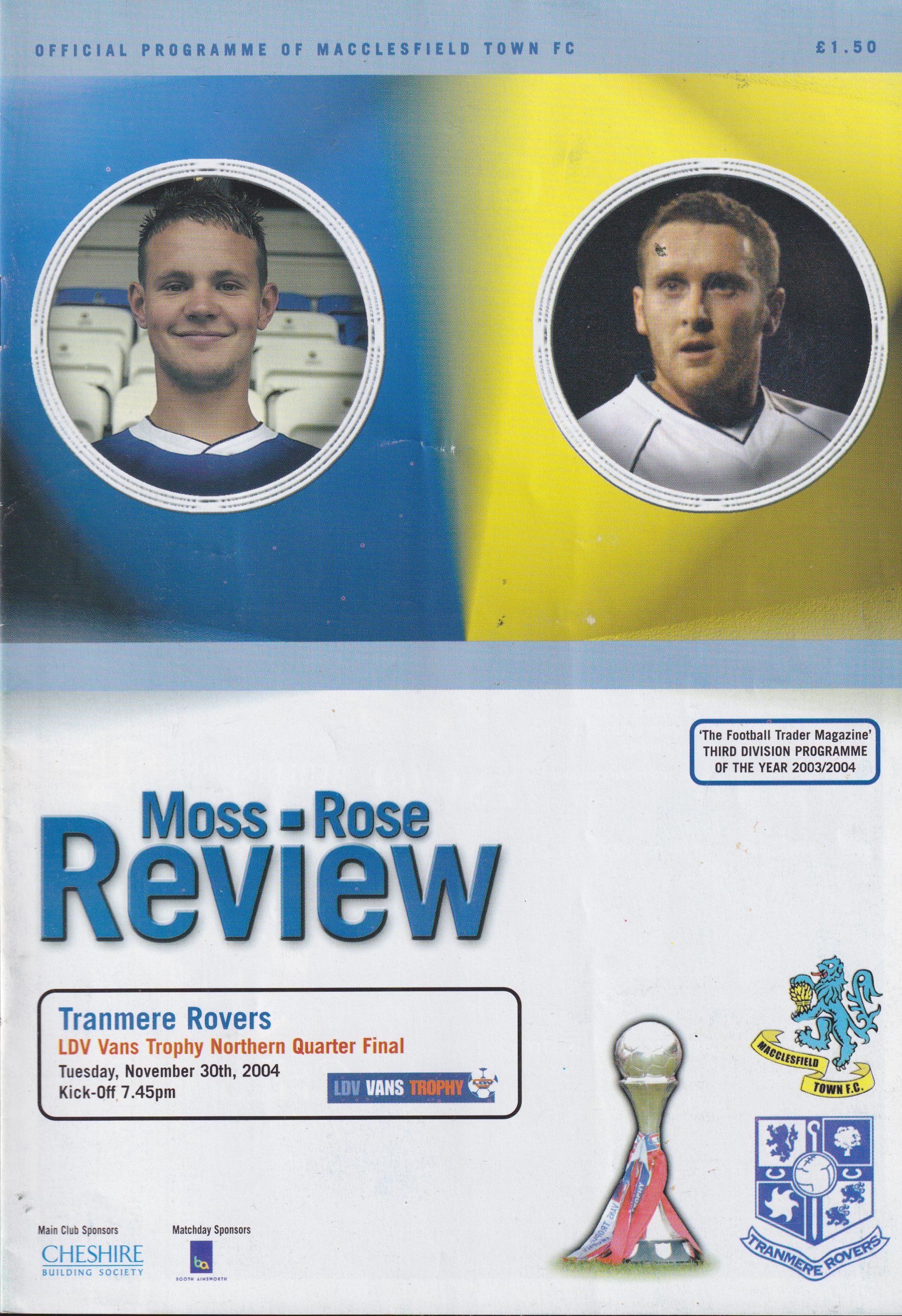 Match Programme