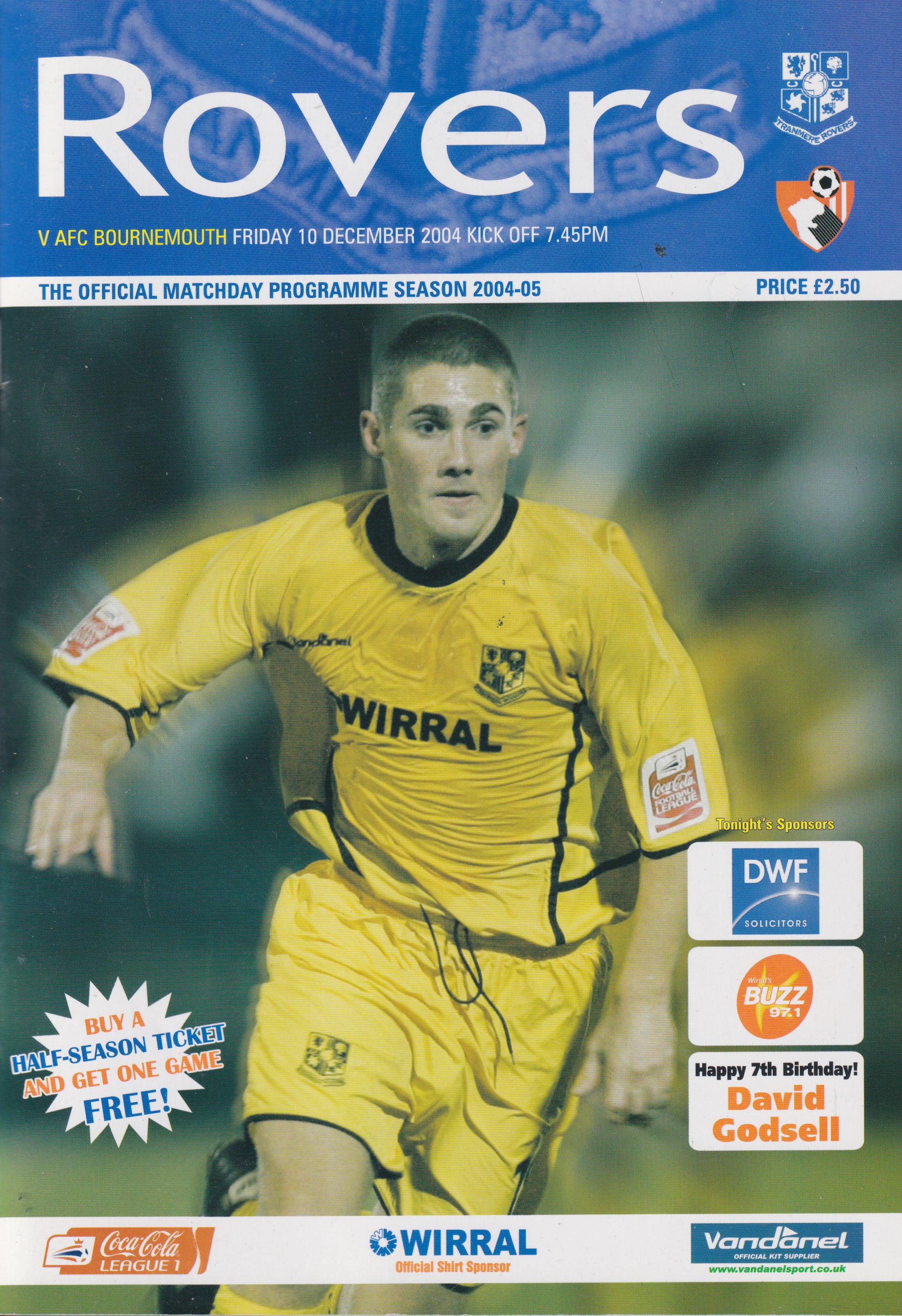 Match Programme