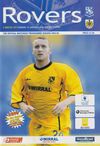 Tranmere Rovers v Bristol City Match Programme 2005-01-10