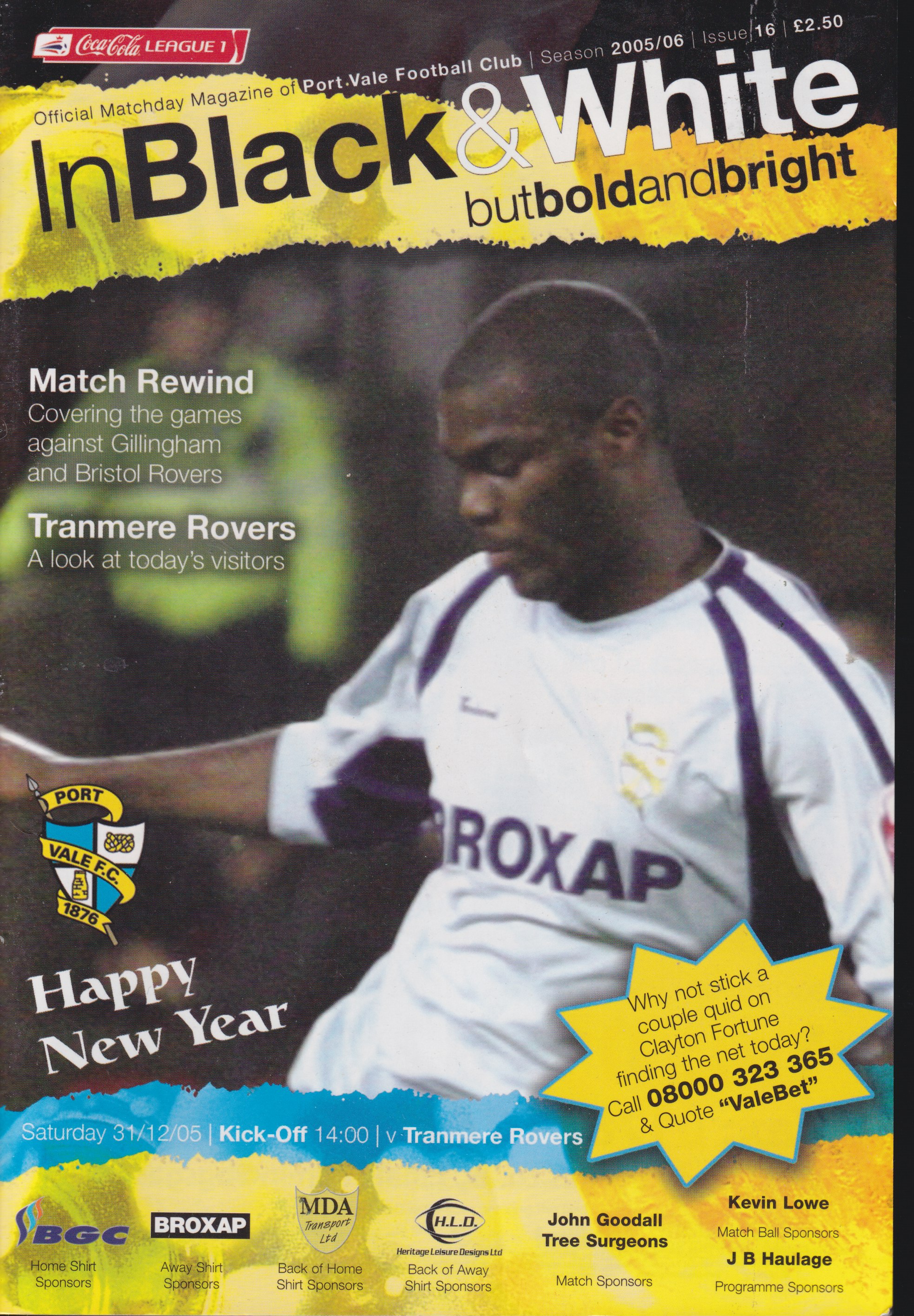 Match Programme