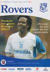 Tranmere Rovers v Brentford Match Programme 2007-05-05