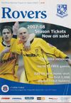 Tranmere Rovers v Carlisle United Match Programme 2007-03-30
