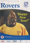 Tranmere Rovers v Rotherham United Match Programme 2007-01-01