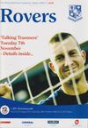 Tranmere Rovers v AFC Bournemouth Match Programme 2006-10-28