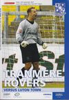 Tranmere Rovers v Luton Town Match Programme 2007-09-14