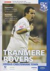 Tranmere Rovers v Cheltenham Match Programme 2007-12-29