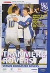 Tranmere Rovers v Doncaster Rovers Match Programme 2008-03-01