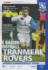 Tranmere Rovers v Huddersfield Town Match Programme 2007-10-26