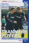 Tranmere Rovers v Brighton & Hove Albion Match Programme 2007-08-25