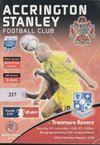 Accrington Stanley v Tranmere Rovers Match Programme 2008-11-08