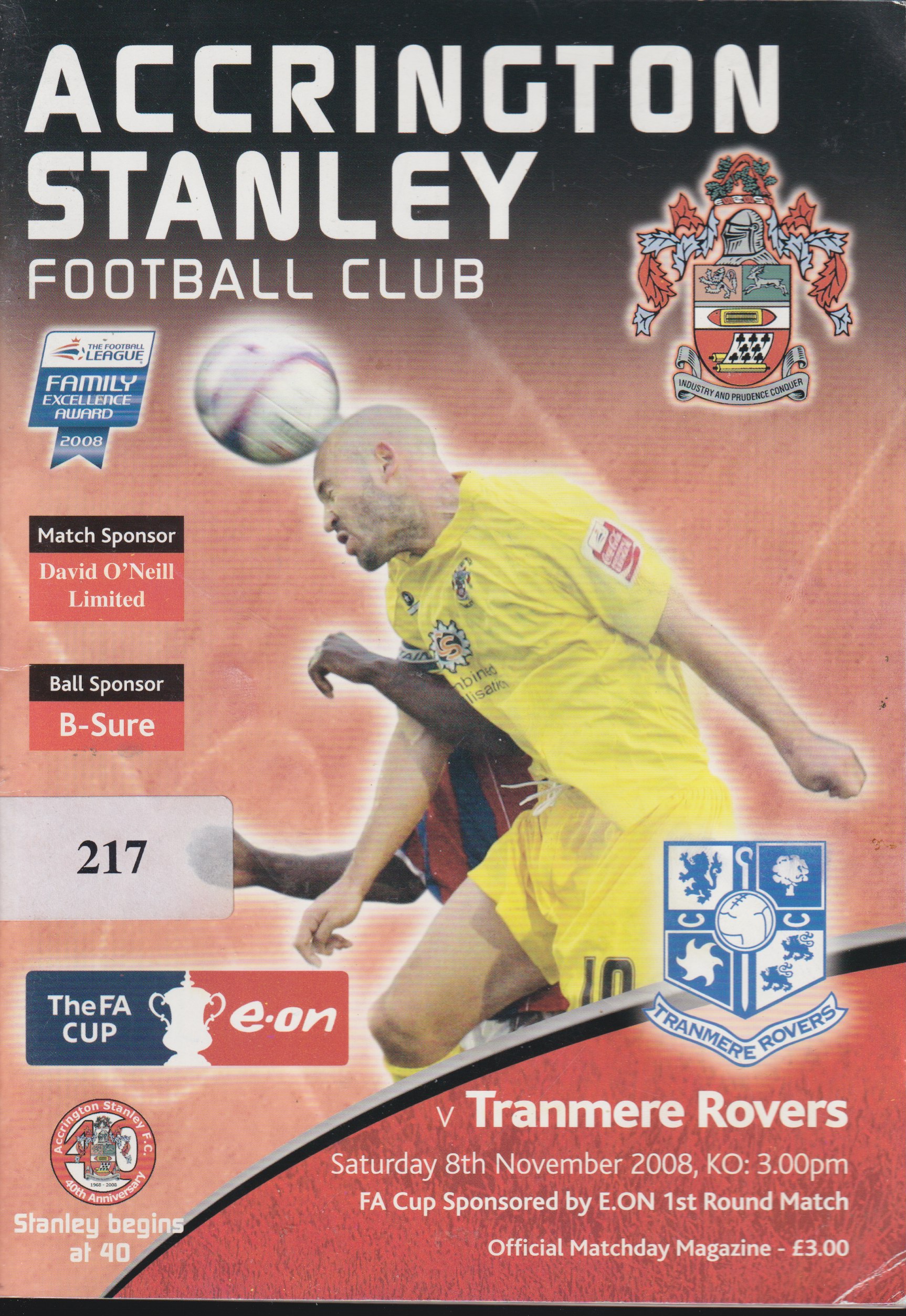 Match Programme