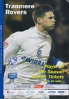 Tranmere Rovers v Leicester City Match Programme 2009-03-11