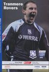 Tranmere Rovers v Walsall Match Programme 2008-12-28
